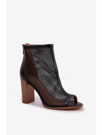 Sandály Na Podpatku S Černé model 21684571 - Boto Sandály Na Podpatku S Černé model 21684571 - Boto