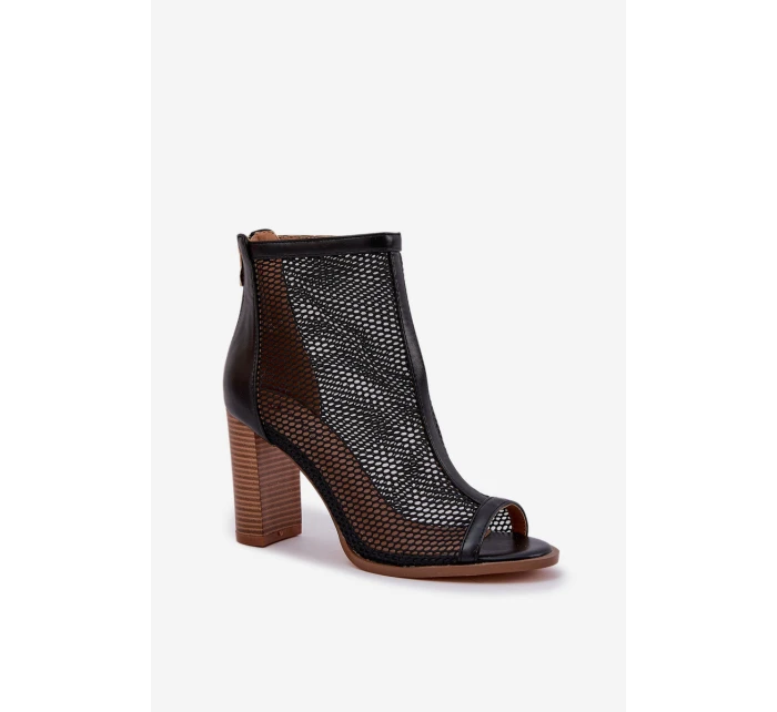 Sandály Na Podpatku S Černé model 21684571 - Boto Sandály Na Podpatku S Černé model 21684571 - Boto