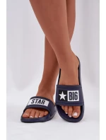 Dámské pantofle Big Star tmavě model 21708655 - Big Star Shoes Dámské pantofle Big Star tmavě model 21708655 - Big Star Shoes