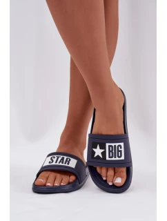 Dámské pantofle Big Star tmavě model 21708655 - Big Star Shoes