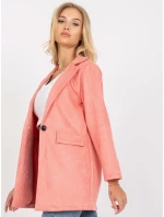 Dámské sako DHJ MA 15286 broskvové
