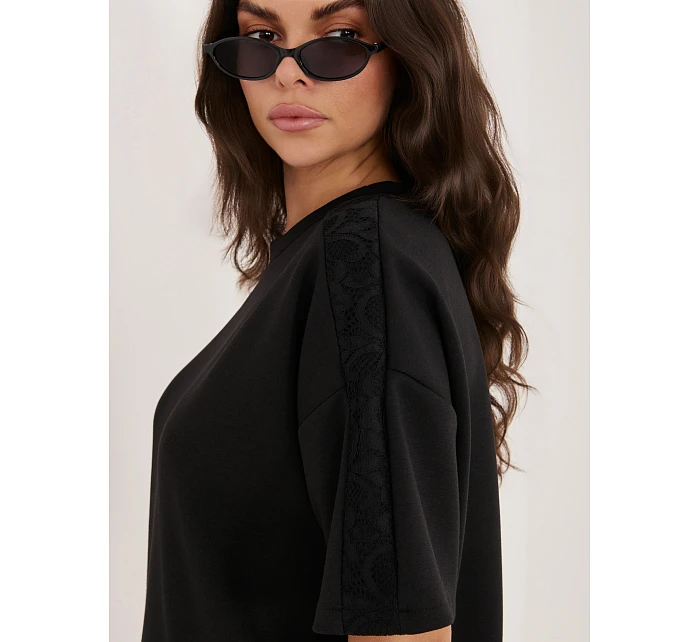 Bluzka IT BZ model 22109705 czarny - FPrice Bluzka IT BZ model 22109705 czarny - FPrice