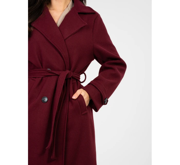 Kabát IT EN 97035.16 tmavě červený Kabát IT EN 97035.16 tmavě červený