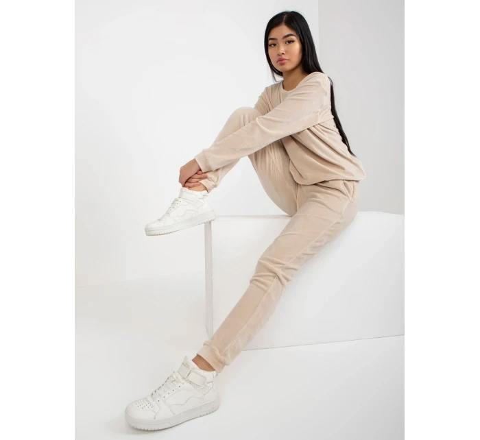 Dámská souprava RV KMPL model 17987389 světle béžová - FPrice Dámská souprava RV KMPL model 17987389 světle béžová - FPrice