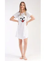 Dámská noční košile s krátkým rukávem model 18905936 - Vienetta