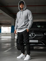 Pánské černé tepláky FashionStreet UX2395
