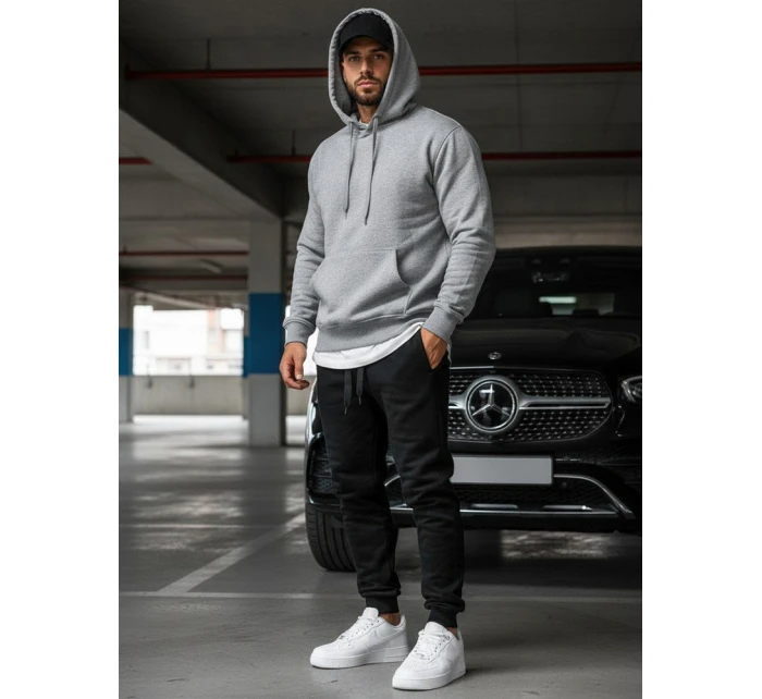 Pánské černé tepláky FashionStreet UX2395