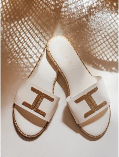 Dámské žabky GOLDISH white FashionStreet ZY0940