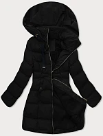 Dámská bunda s kapucí J Style černá (5M3231-392)