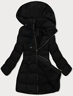 Dámská bunda s kapucí J Style černá (5M3231-392)