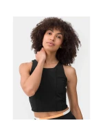 Dámské tréninkové tričko s crop topem 4F