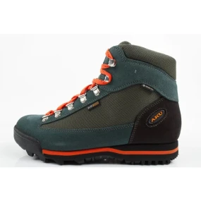 Aku Ultralight Gore-tex dámské kotníkové turistické boty zelené dámské