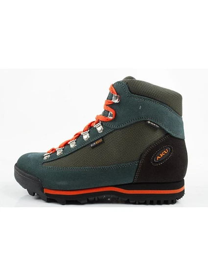 Aku Ultralight Gore-tex dámské kotníkové turistické boty zelené dámské
