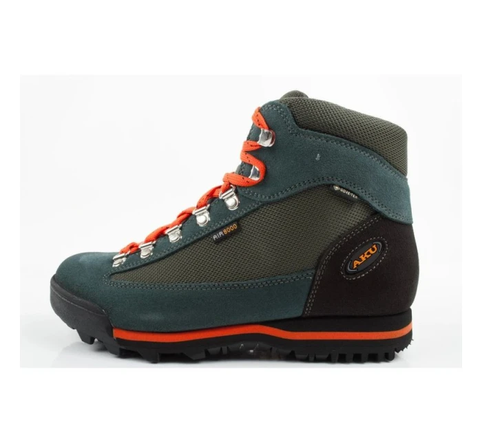 Aku Ultralight Gore-tex dámské kotníkové turistické boty zelené dámské
