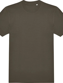 B&C Tričko z těžké bavlny khaki model 22444341