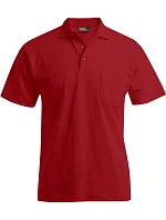 Pánské polo s kapsou Heavy Piqué 40. fire red model 22419094 - Promodoro Pánské polo s kapsou Heavy Piqué 40. fire red model 22419094 - Promodoro