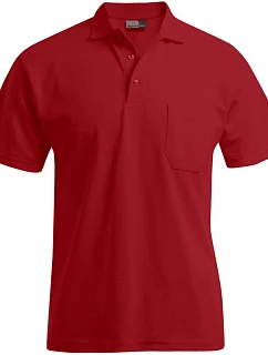 Promodoro 4100 Pánské polo s náprsní kapsou Heavy Piqué 40.4100 fire red