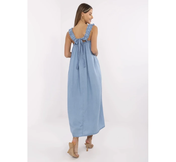 Sukienka DHJ SK model 21167957 niebieski - FPrice