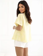 Košile IT KS 97762.02P světle žlutá