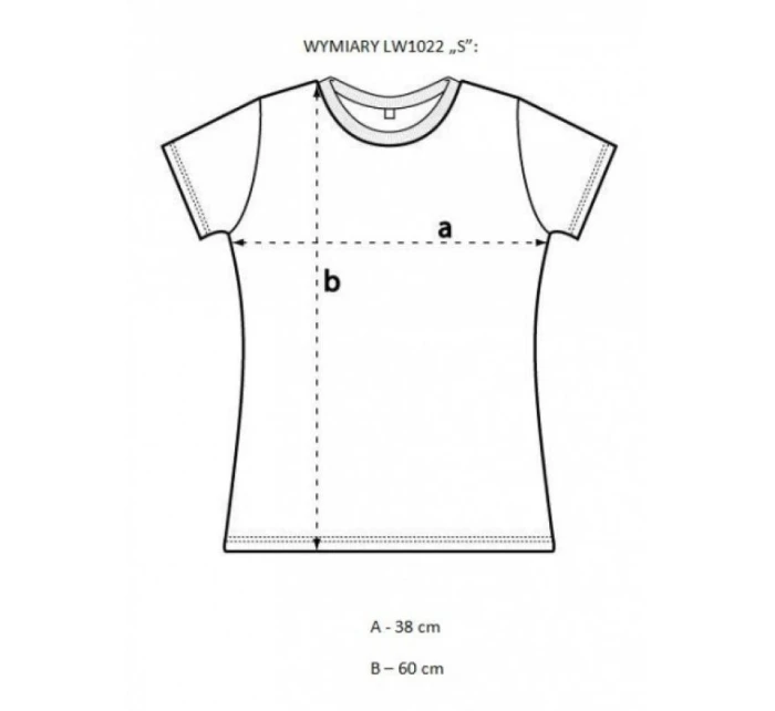 LEONE dámské tričko LW1022/S16 žlutá "S"
