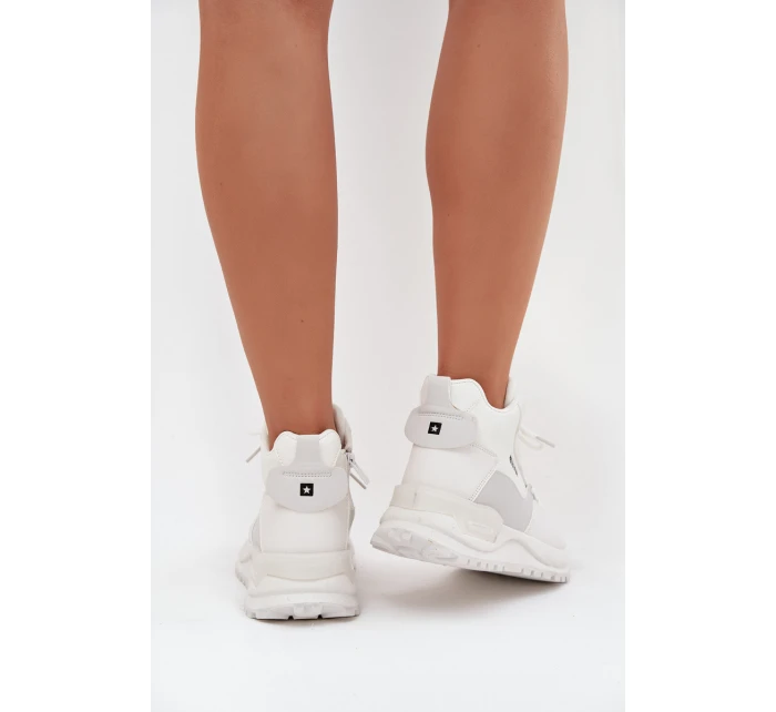 Dámské sportovní boty Big Star SS274510 Bílé Dámské sportovní boty Big Star SS274510 Bílé