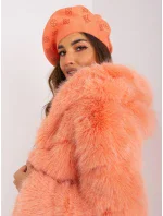 Czapka AT CZ model 18997544 brzoskwiniowy - FPrice Czapka AT CZ model 18997544 brzoskwiniowy - FPrice