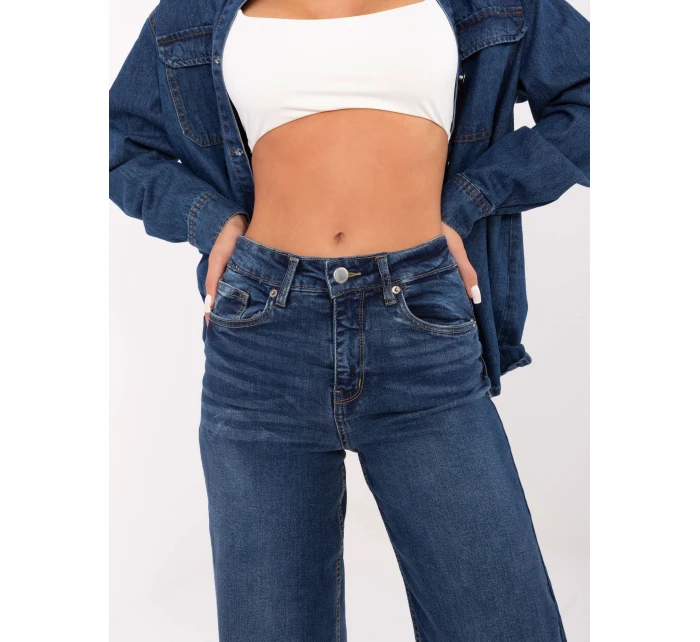 Spodnie model 21234030 ciemny niebieski - FPrice