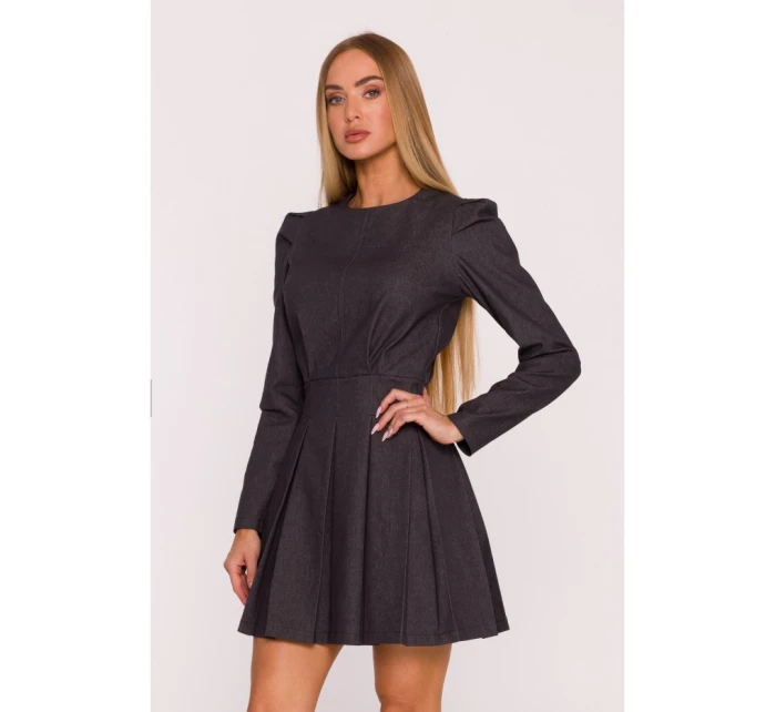 Šaty  grafitové model 21296200 - Moe