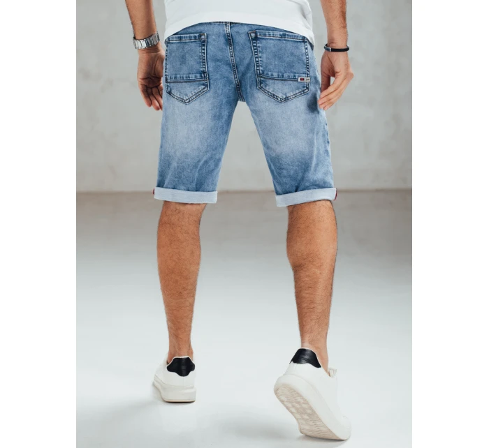 Pánské džínové šortky modré Dstreet SX2563