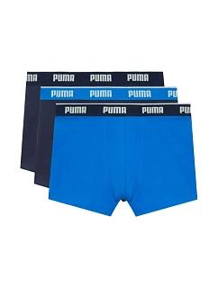 Pánské boxerky balení po 3 tmavě modré, modré 06 model 22292634 - Puma