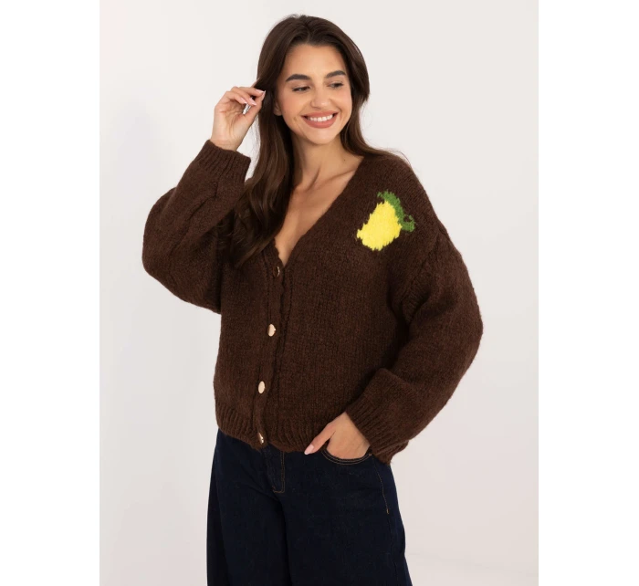 Jumper MI SW 2108.92 hnědý Jumper MI SW 2108.92 hnědý