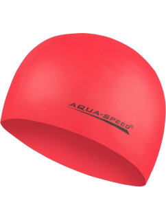 AQUA SPEED Plavecká čepice Mega Red Pattern 31