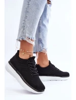 Dámská šněrovací sportovní obuv Černá Lavarone Dámská šněrovací sportovní obuv Černá Lavarone