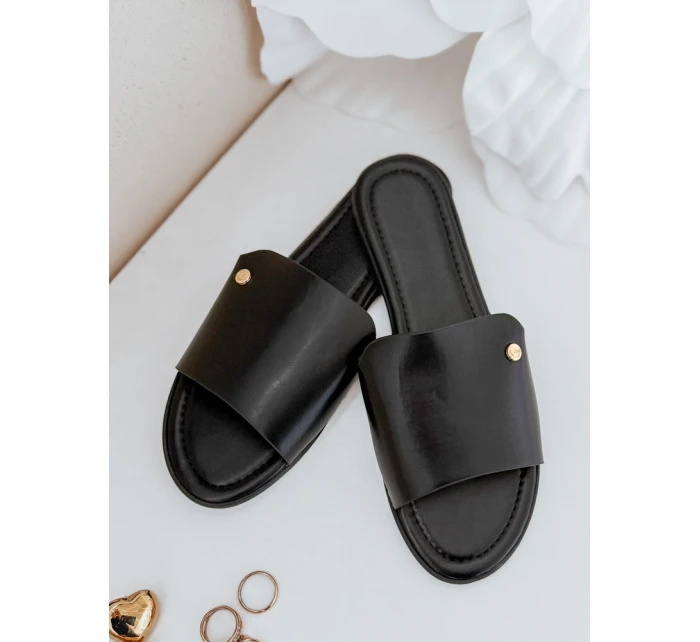 Dámské žabky CHICBASE black FashionStreet ZY0939 Dámské žabky CHICBASE black FashionStreet ZY0939