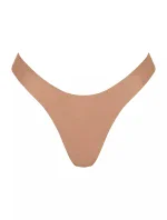Dámská tanga ZERO Feel 2.0 Tiny tanga - BROWN - hnědé 00CM - SLOGGI