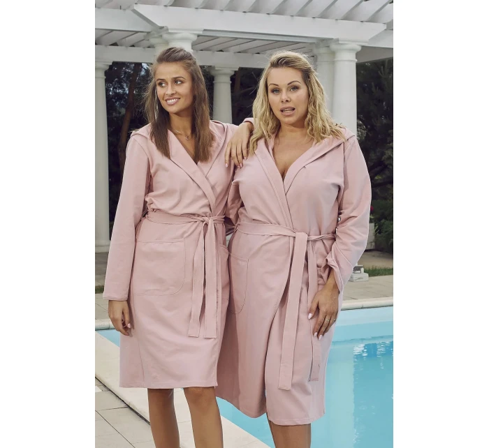 Dámský župan Karina pink plus - ITALIAN FASHION Dámský župan Karina pink plus - ITALIAN FASHION