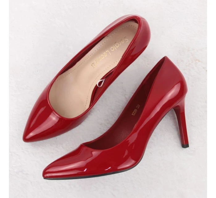 Černé dámské kožené tenisky na podpatku Sergio model 21904571 - LEONE Černé dámské kožené tenisky na podpatku Sergio model 21904571 - LEONE