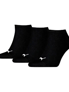Ponožky Puma Sneaker Plain, balení po 3 kusech, černé, 938624 06