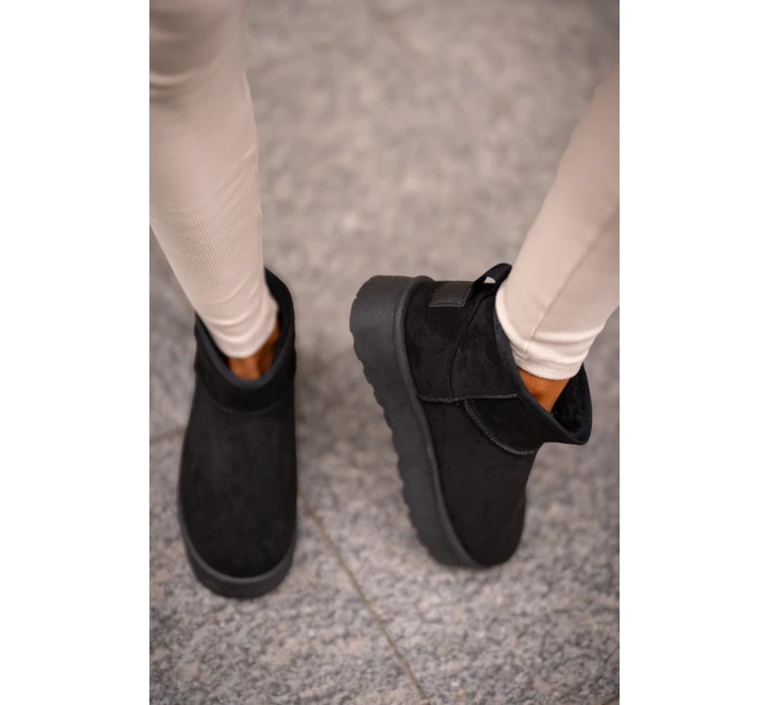 Nízké Sněhové Boty Na Platformě Big Star model 21675281 Černé - Big Star Shoes