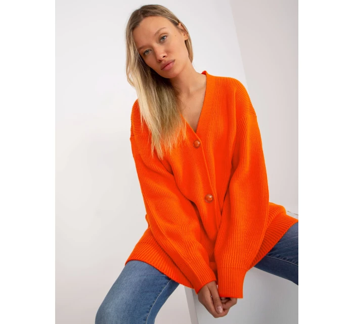 Dámský svetr LC SW 0267 oranžový
