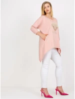 Bluzka RV BZ model 21365594 jasny różowy - FPrice Bluzka RV BZ model 21365594 jasny różowy - FPrice