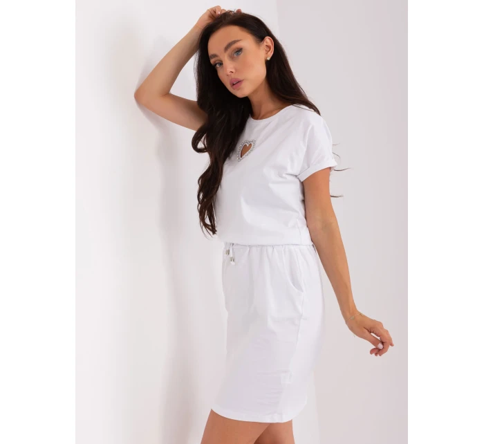 Šaty RV SK 8763.02 bílé Šaty RV SK 8763.02 bílé