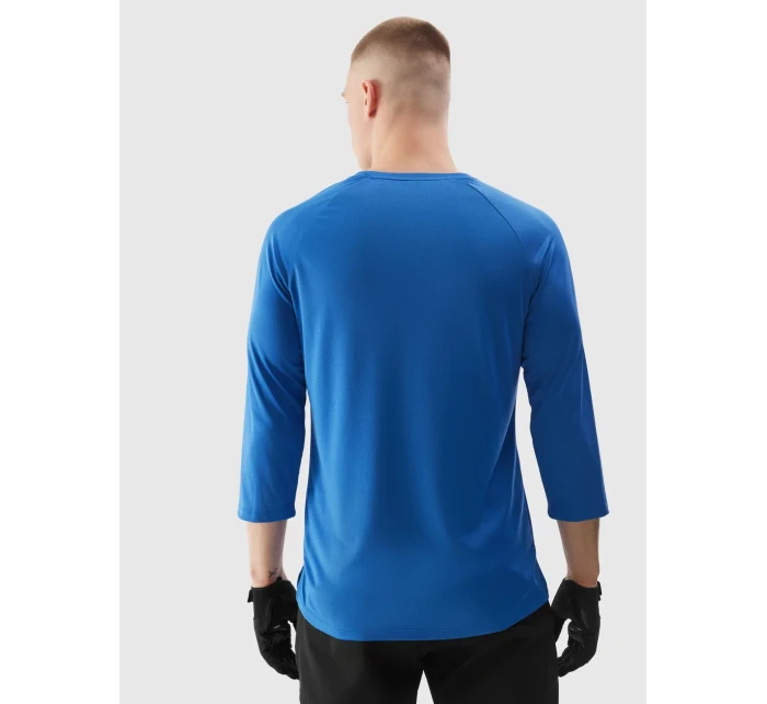 Pánské cyklistické triko 4F - modré Pánské cyklistické triko 4F - modré