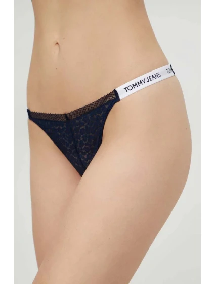 Dámská tanga HIGH LEG THONG  tm. modré  model 20146227 - Tommy Hilfiger