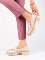 Trendy dámské hnědé mokasíny Trendy dámské hnědé mokasíny