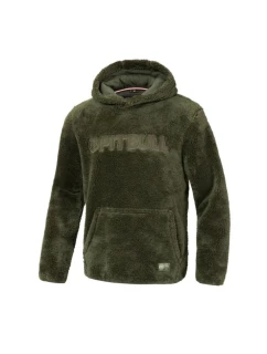 Pánská olivová mikina Pit Bull - model 21932133