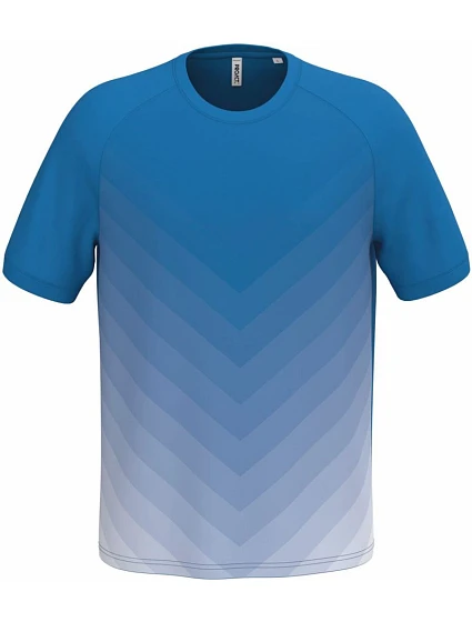 Kariban ProAct PA 4047 Unisex sportovní tričko s barevným gradientem 20.4047 sporty royal blue Kariban ProAct PA 4047 Unisex sportovní tričko s barevným gradientem 20.4047 sporty royal blue