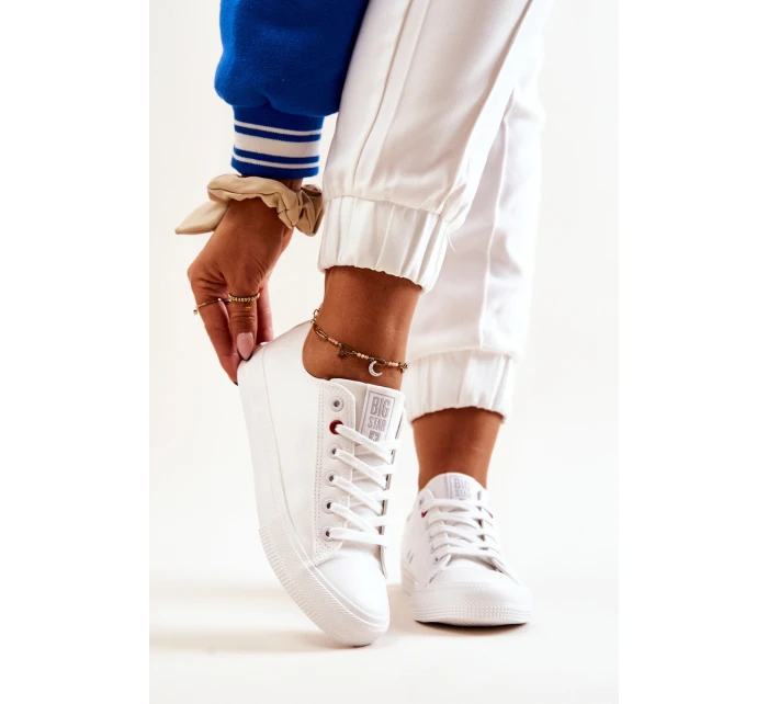 Nízké Tenisove obuv Big Star JJ274001 Bílé