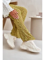 Dámské Sportovní Tenisky Béžové model 21667815 - Boto Dámské Sportovní Tenisky Béžové model 21667815 - Boto