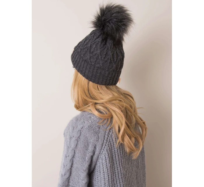 Dámská čepice JK CZ 9.74 tmavě šedá